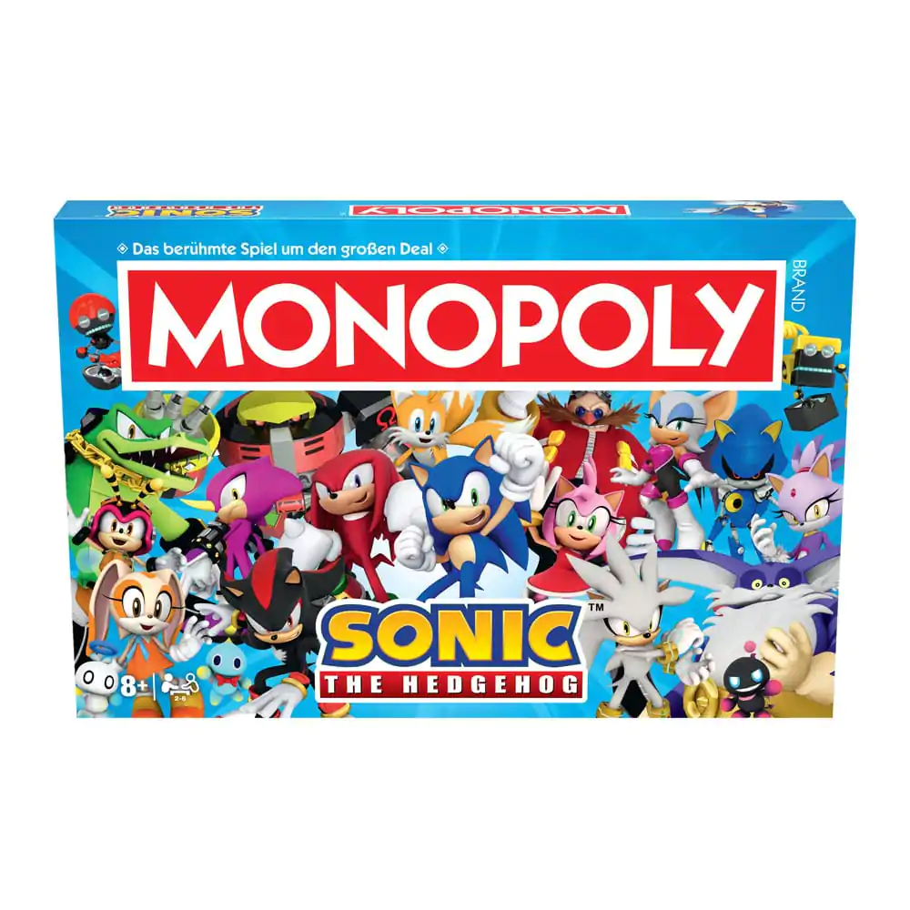 Monopoly Društvena Igra Sonic the Hedgehog *German Version* fotografija proizvoda