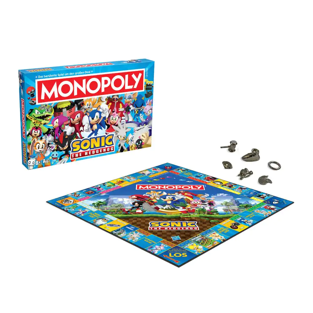 Monopoly Društvena Igra Sonic the Hedgehog *German Version* fotografija proizvoda