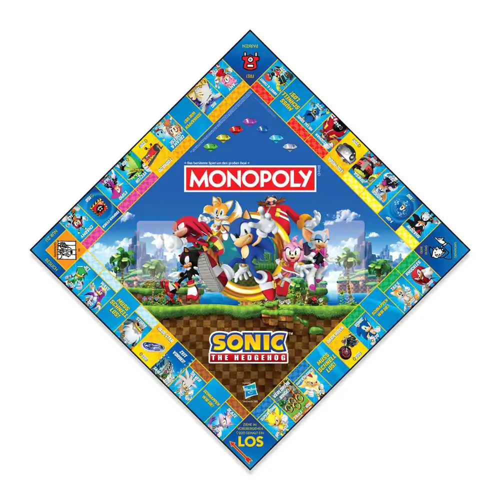 Monopoly Društvena Igra Sonic the Hedgehog *German Version* fotografija proizvoda