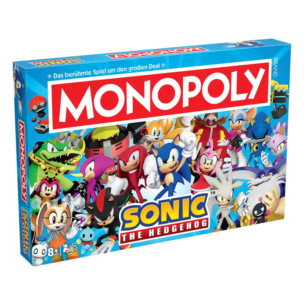 Monopoly Društvena Igra Sonic the Hedgehog *German Version* fotografija proizvoda