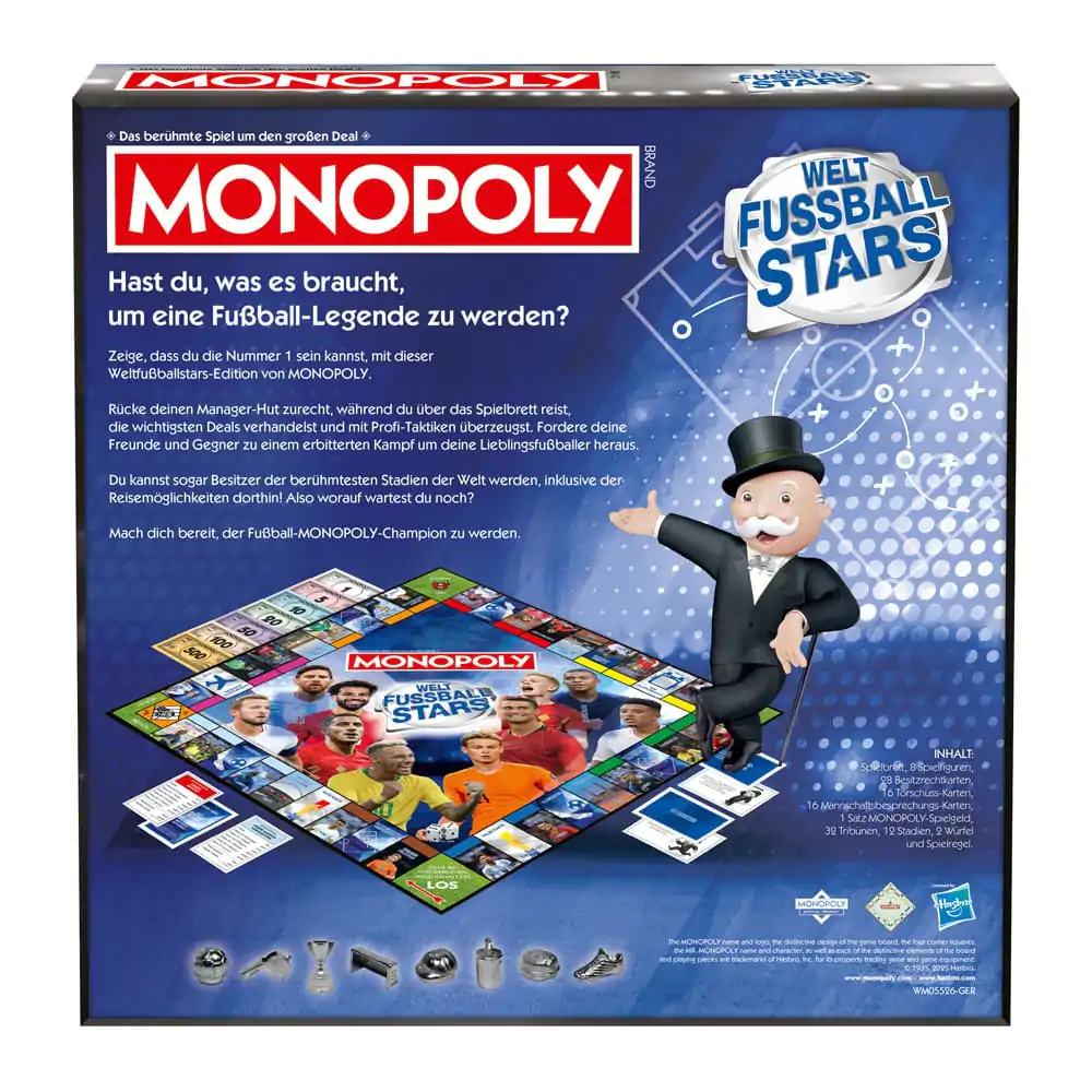Monopoly društvena igra Weltfussballstars *Njemačka verzija* fotografija proizvoda