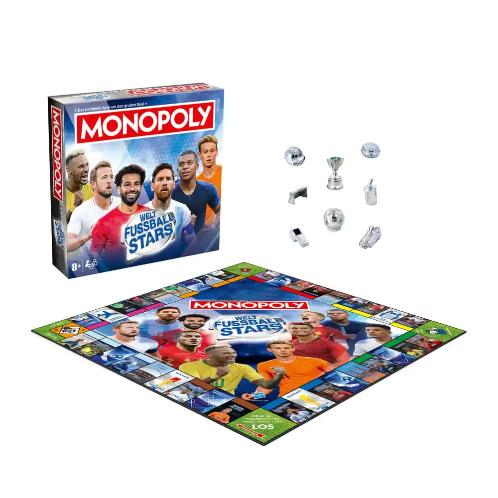 Monopoly društvena igra Weltfussballstars *Njemačka verzija* fotografija proizvoda