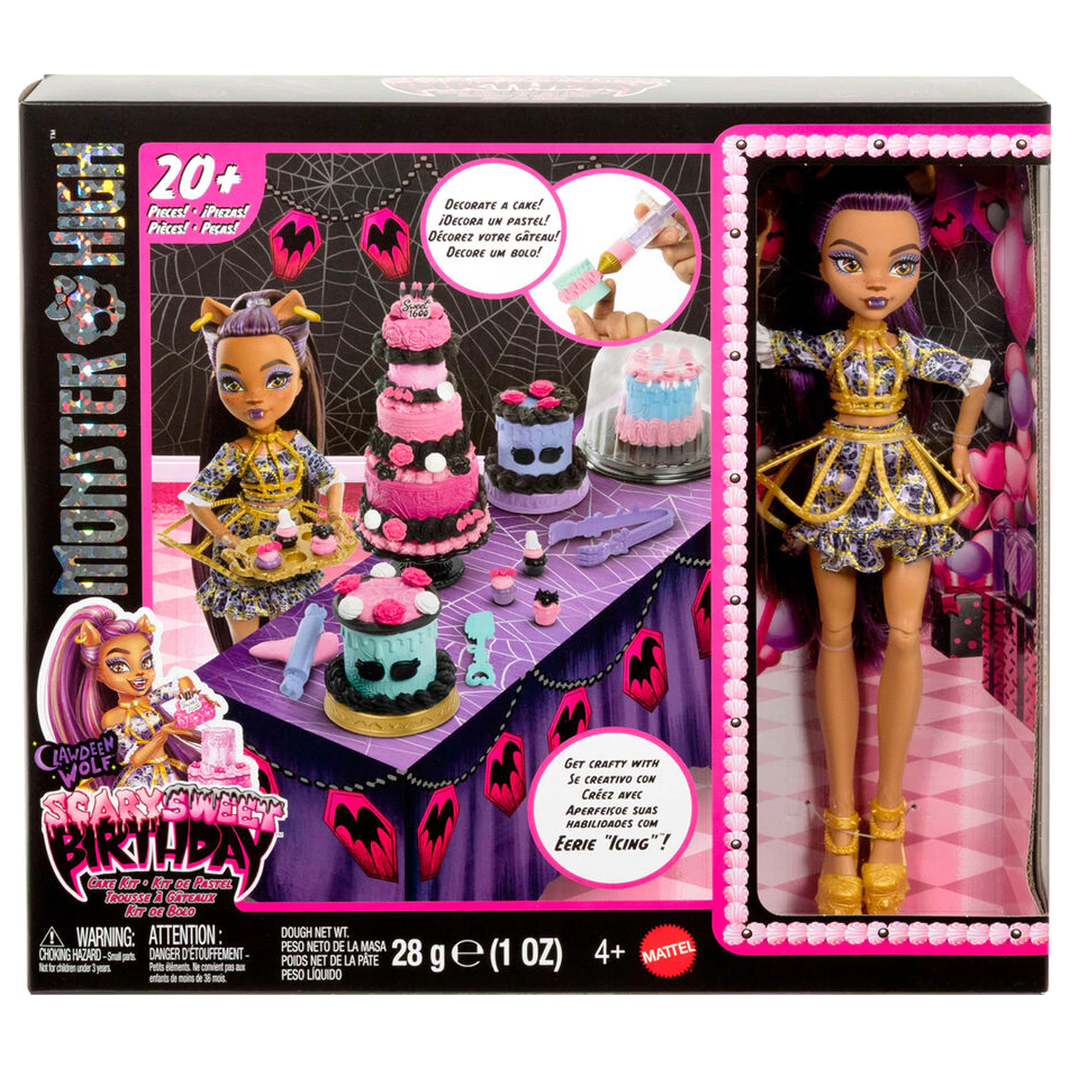 Monster High Birthday Clawdeen Wolf lutka fotografija proizvoda