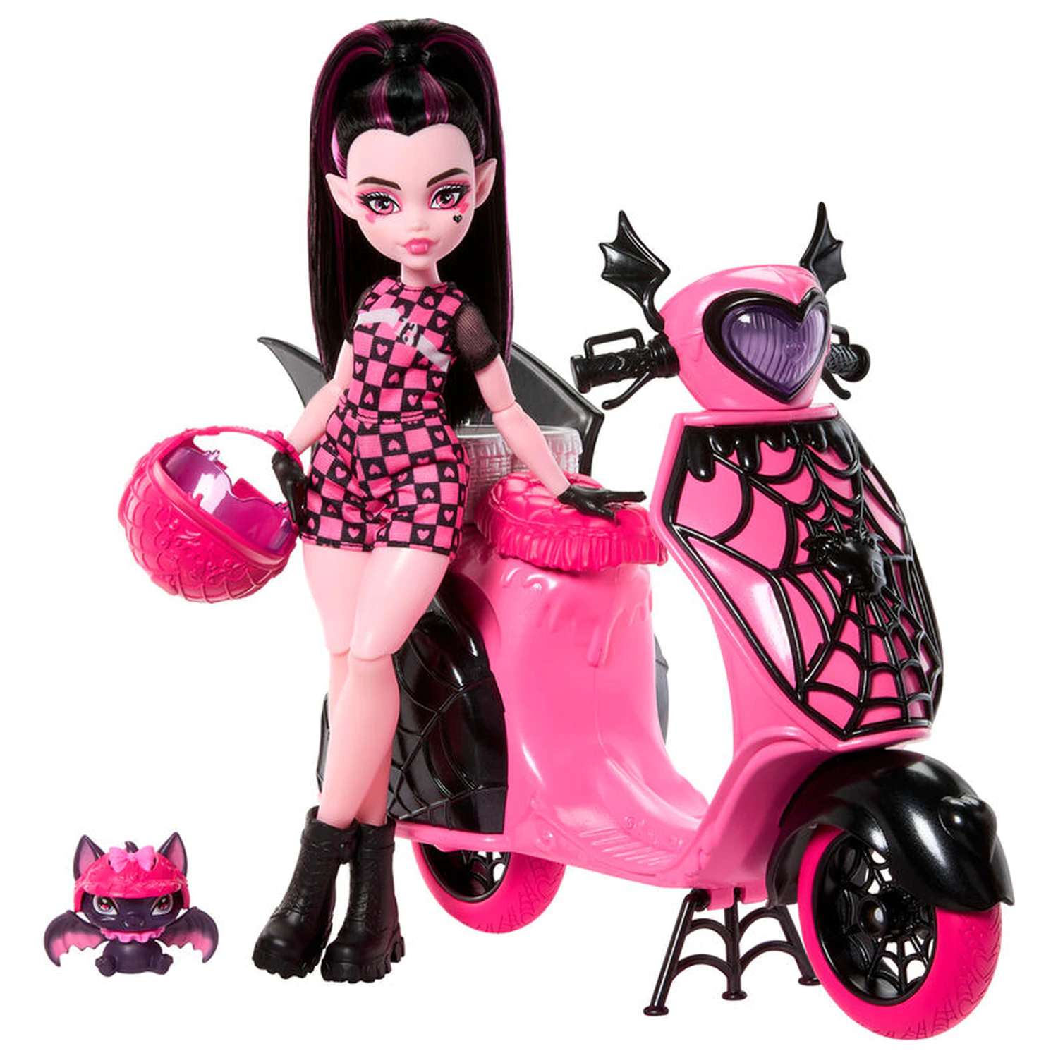 Monster High Draculaura and Scooter lutka fotografija proizvoda