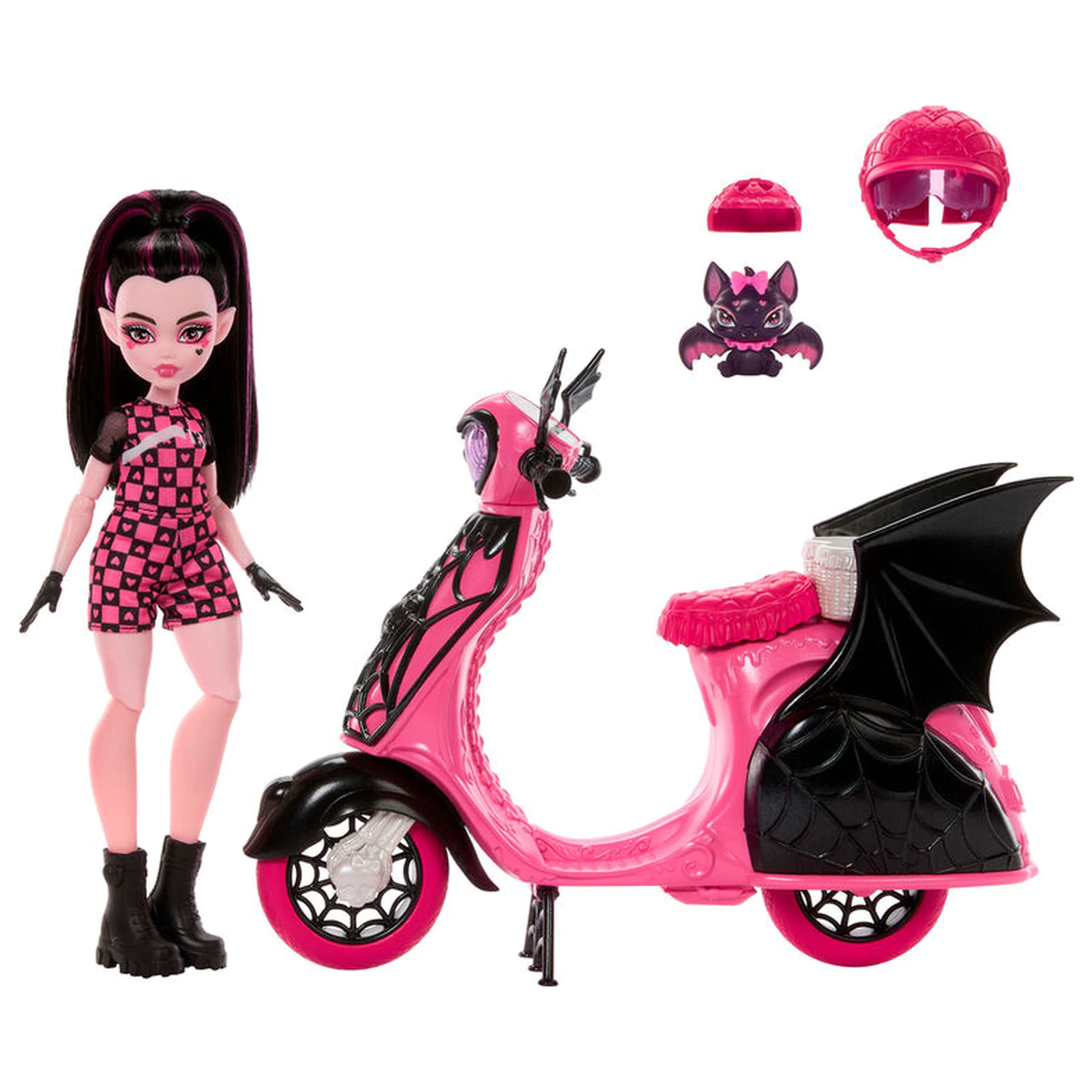 Monster High Draculaura and Scooter lutka fotografija proizvoda