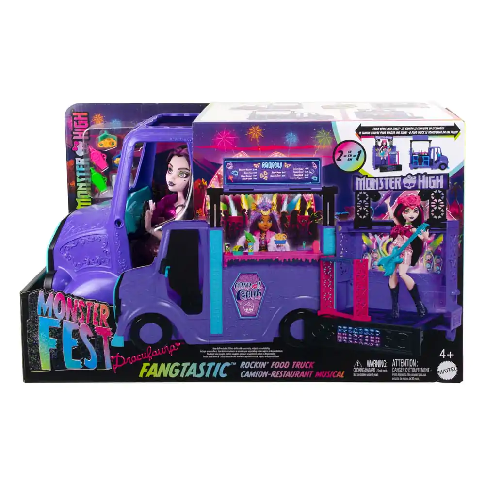 Monster High Playset Fangtastic Rockin' kamion s hranom fotografija proizvoda