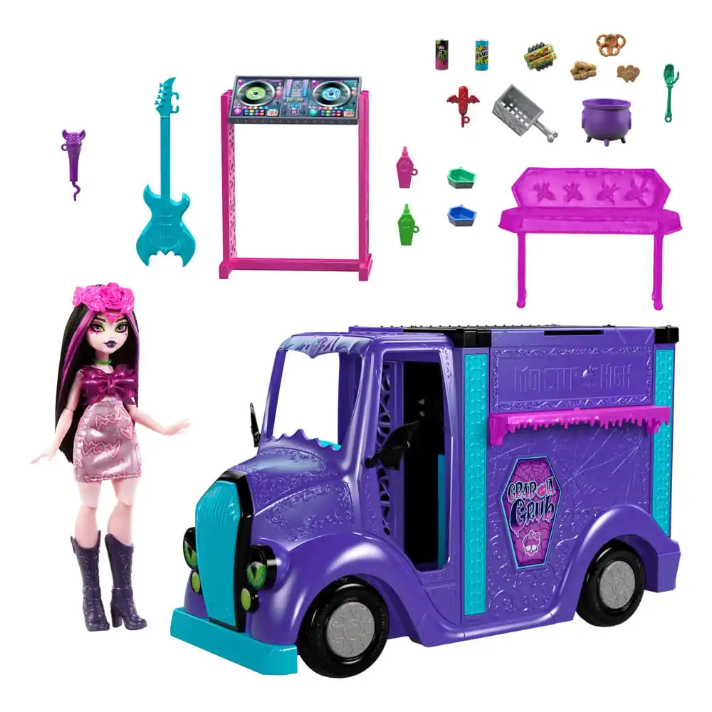 Monster High Playset Fangtastic Rockin' kamion s hranom fotografija proizvoda