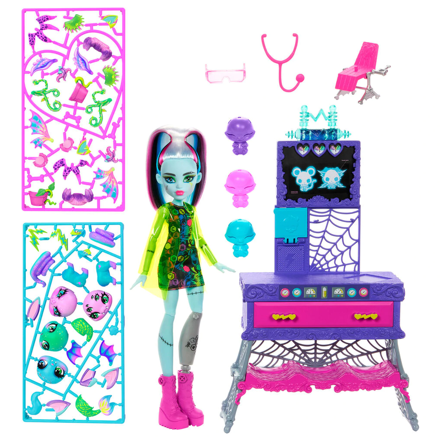Monster High Frankie Stein + lutka s laboratorijem fotografija proizvoda