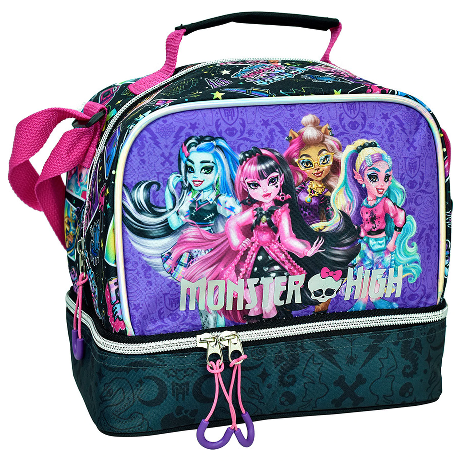 Monster High Ghoul Trio termo torba za ručak 21 cm fotografija proizvoda