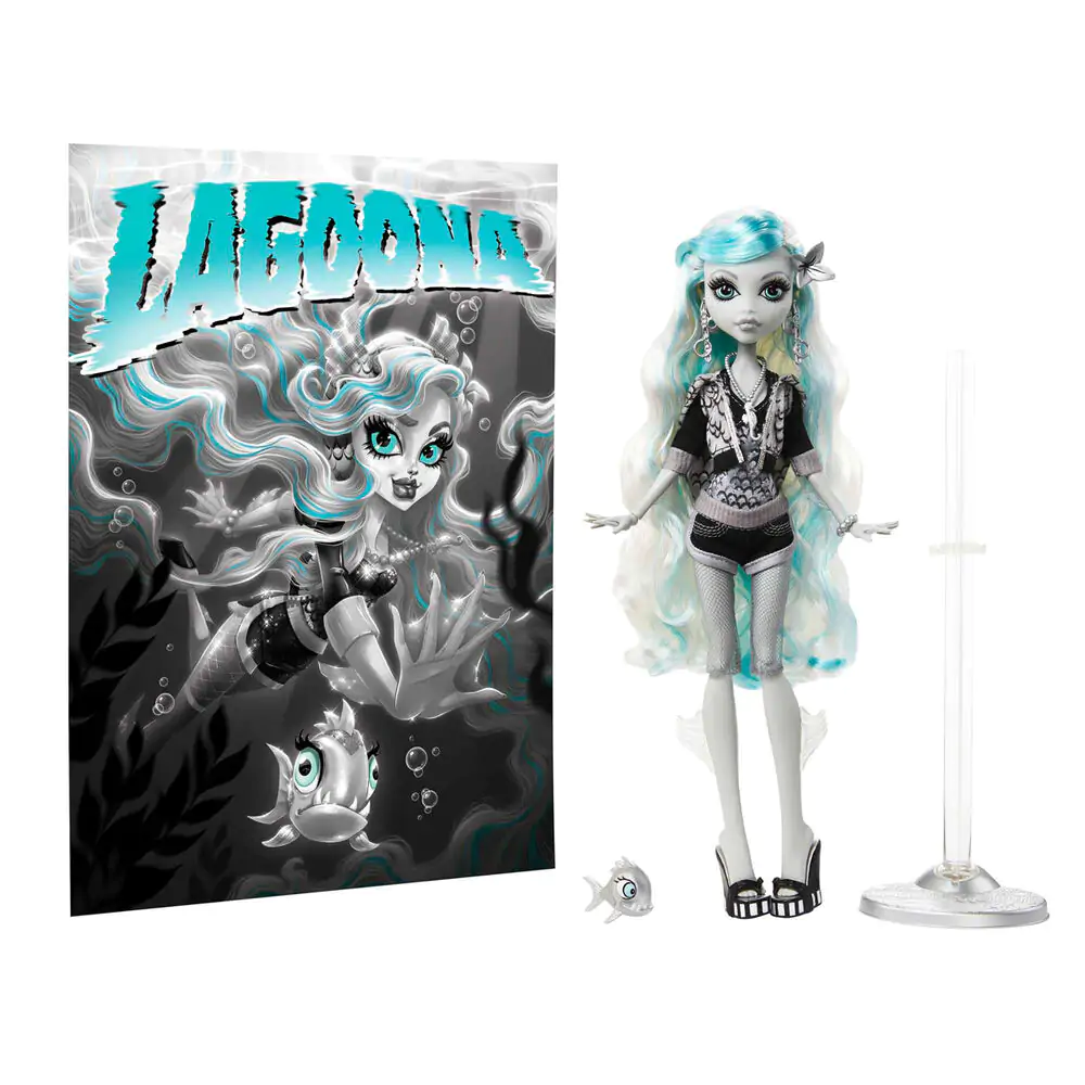 Monster High Reel Drama Lagoona Blue lutka fotografija proizvoda