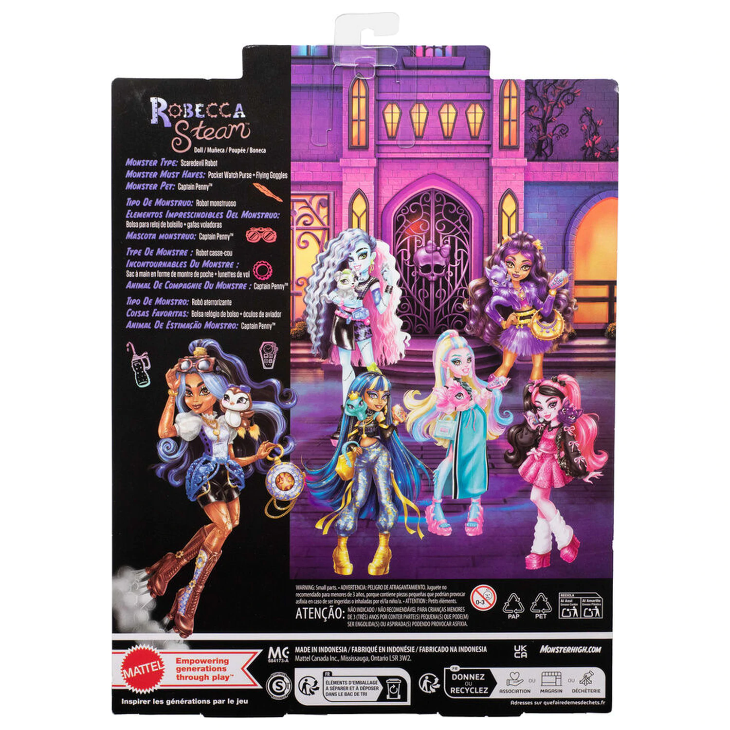Monster High Robecca Steam lutka fotografija proizvoda