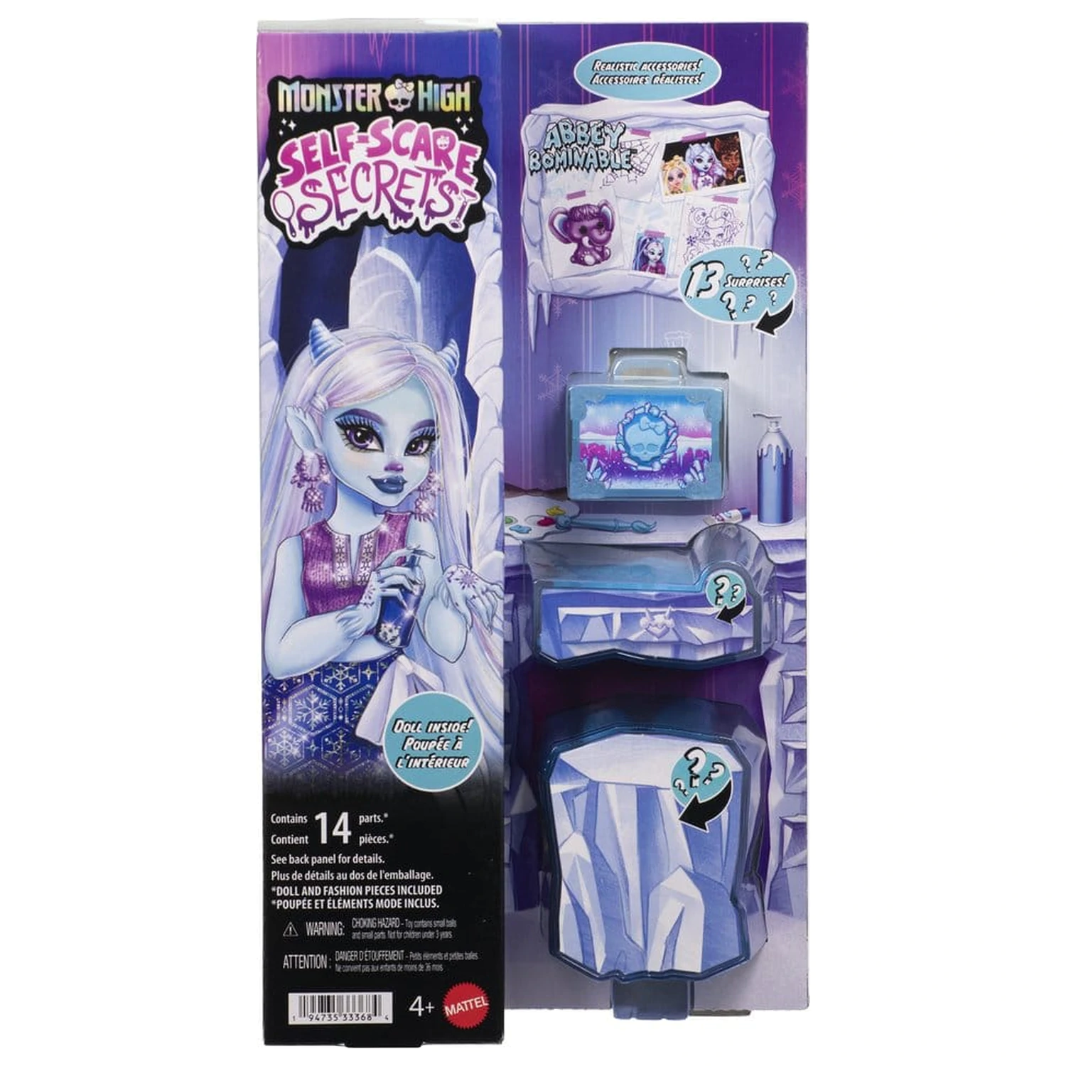 Monster High Self-Scare Secrets Lutka Abbey Bominable fotografija proizvoda