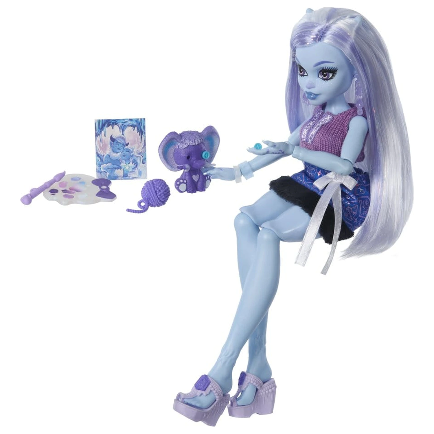 Monster High Self-Scare Secrets Lutka Abbey Bominable fotografija proizvoda