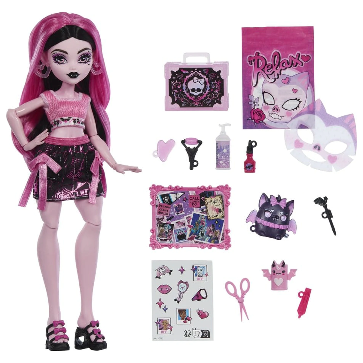 Monster High Self-Scare Secrets Lutka Draculaura fotografija proizvoda