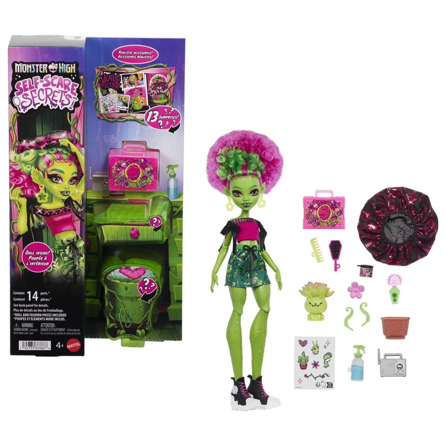 Monster High Self-Scare Secrets Lutka Venus McFlytrap fotografija proizvoda