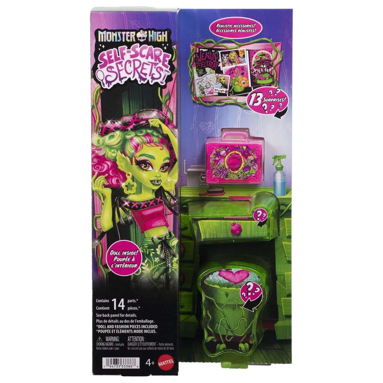 Monster High Self-Scare Secrets Lutka Venus McFlytrap fotografija proizvoda