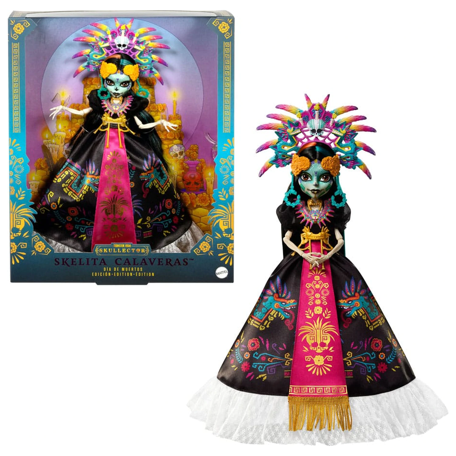 Monster High Skullector lutka Skelita Calaveras Día de Muertos izdanje 32 cm fotografija proizvoda