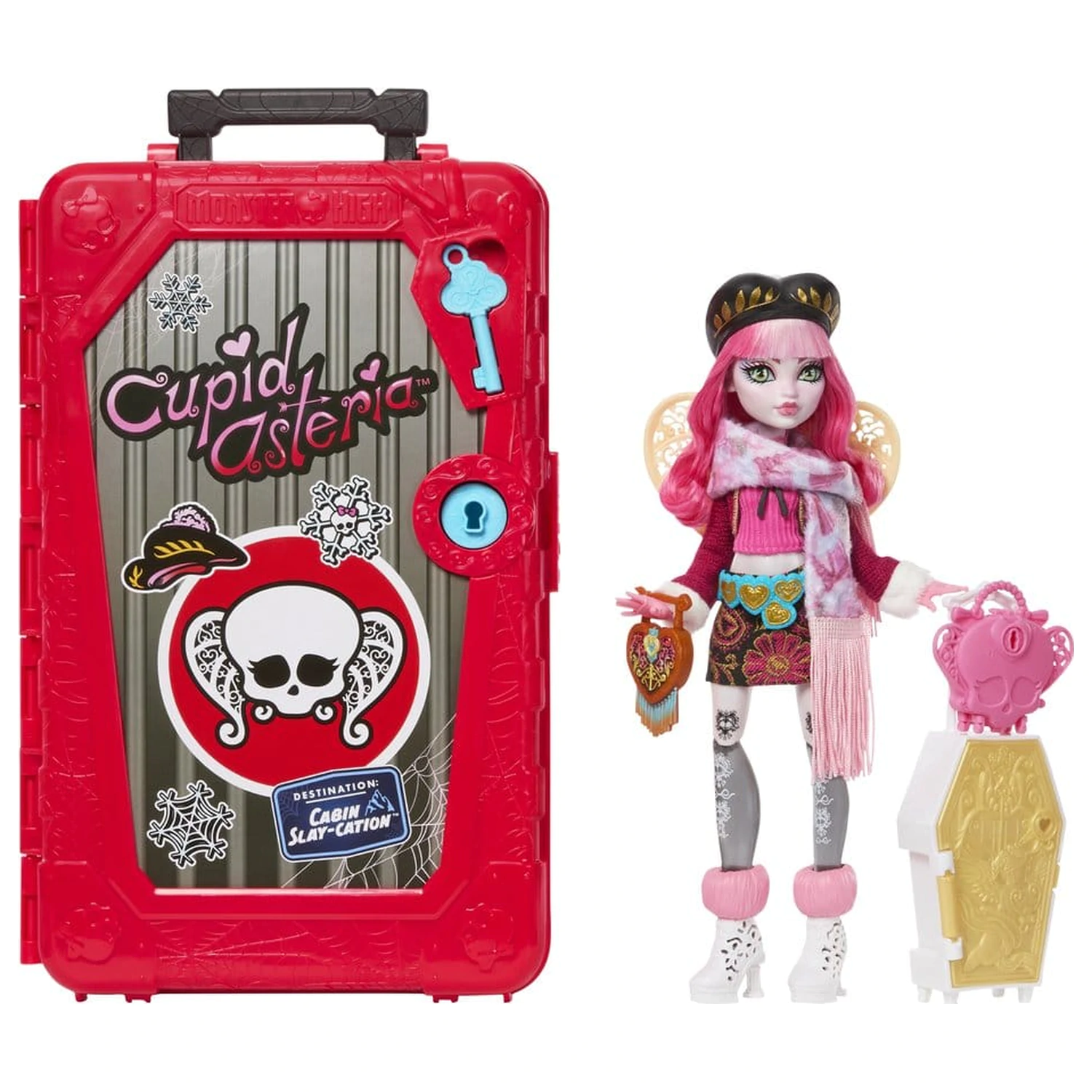Monster High Skulltimate Secrets Lutka Cupid Asteria fotografija proizvoda