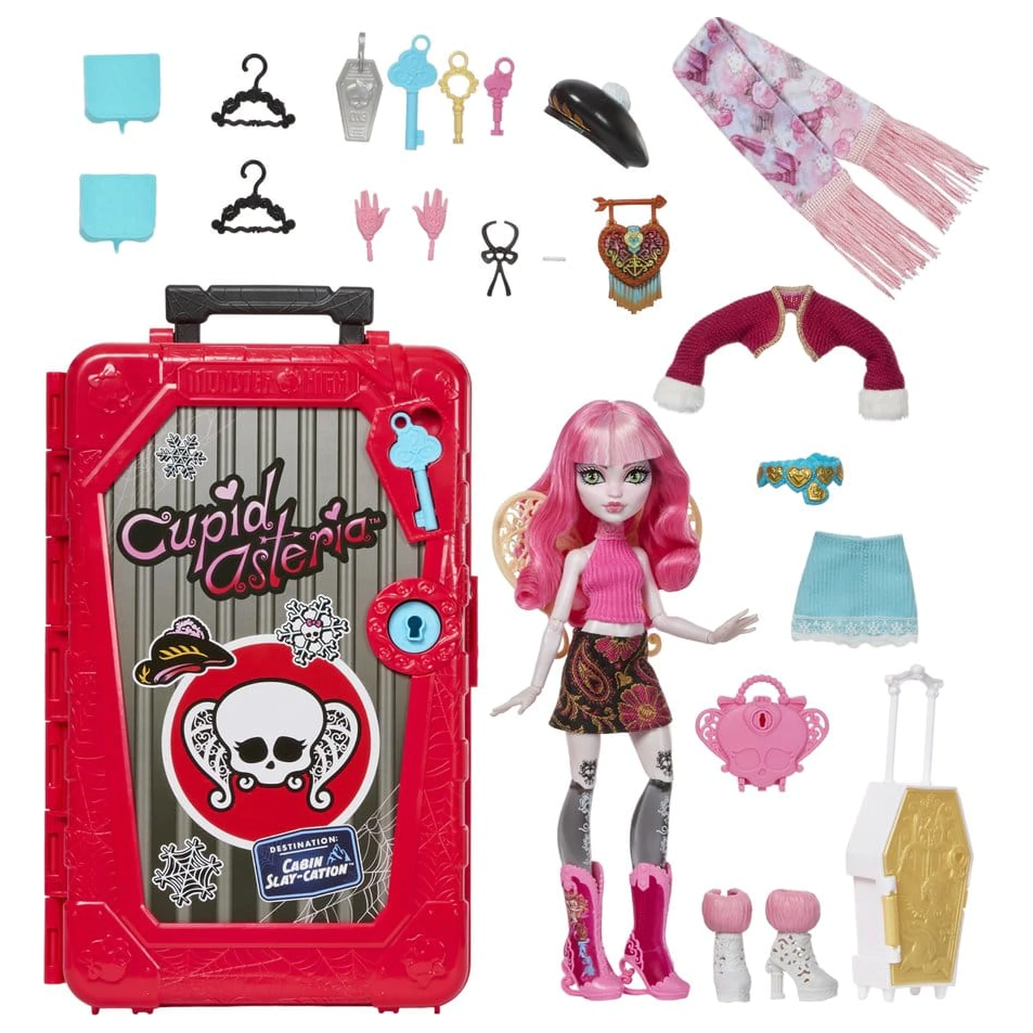 Monster High Skulltimate Secrets Lutka Cupid Asteria fotografija proizvoda