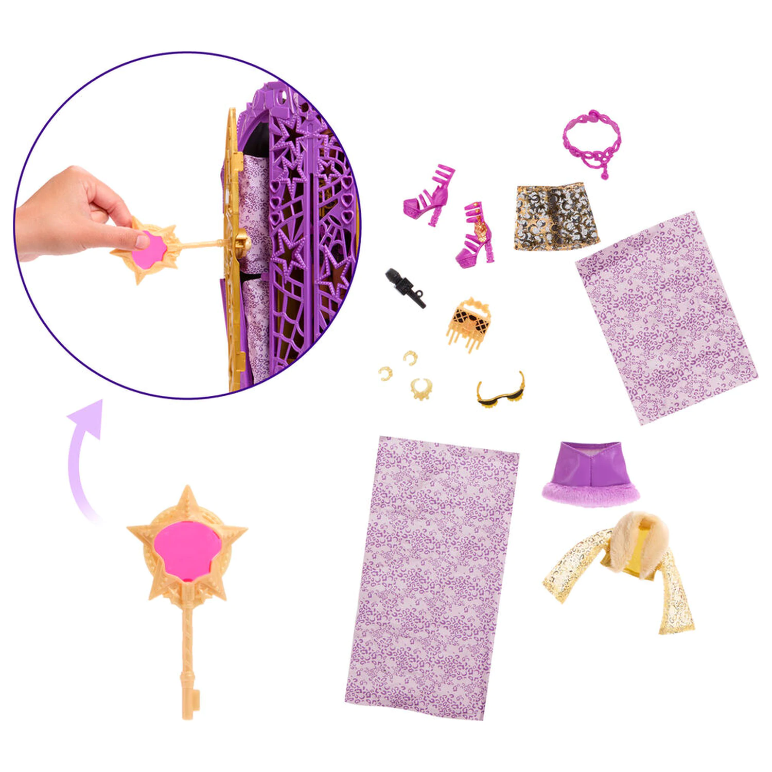 Monster High Skulltimate Secrets Hauntlywood Mysteries Clawdeen lutka fotografija proizvoda