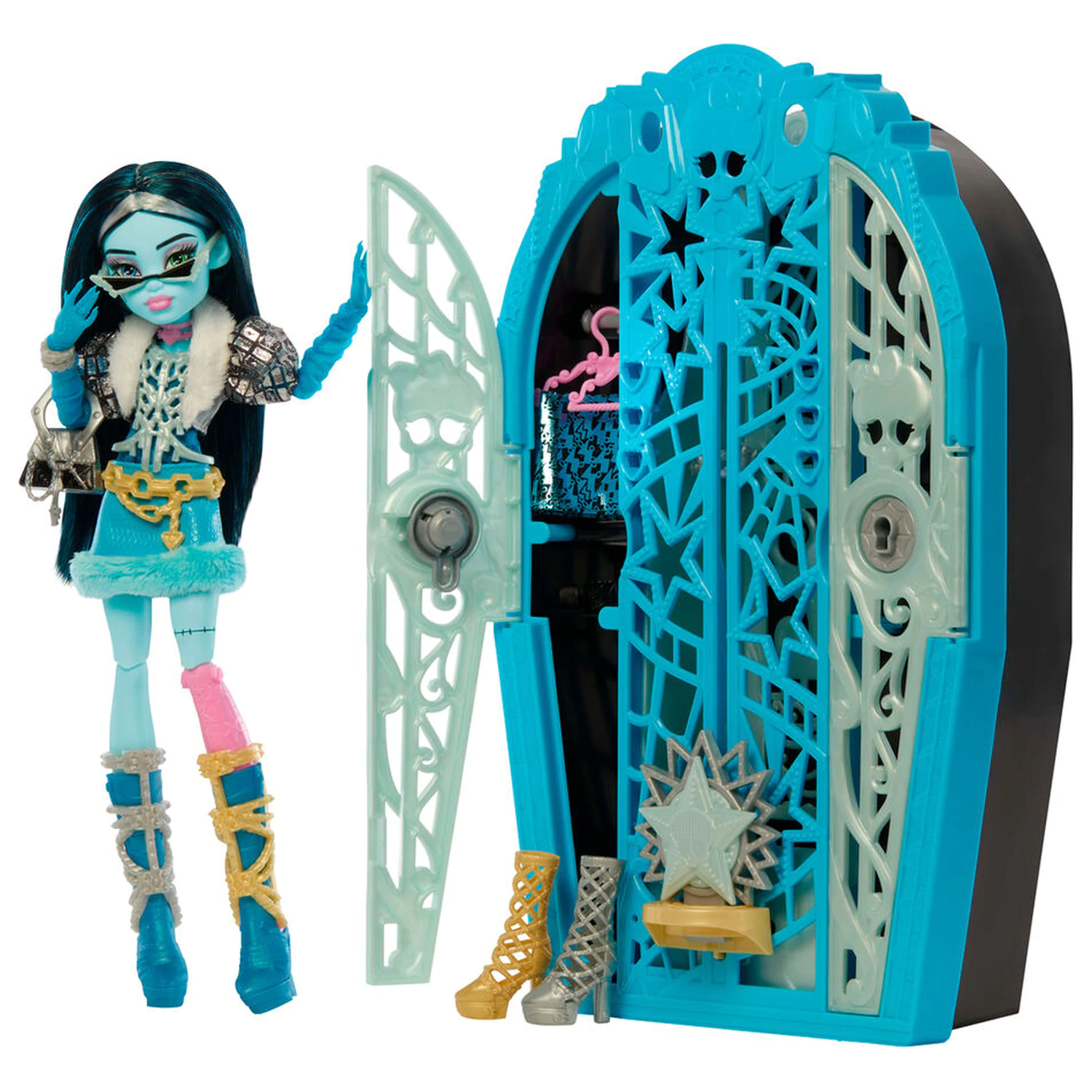 Monster High Skulltimate Secrets Hauntlywood Mysteries Frankie lutka fotografija proizvoda