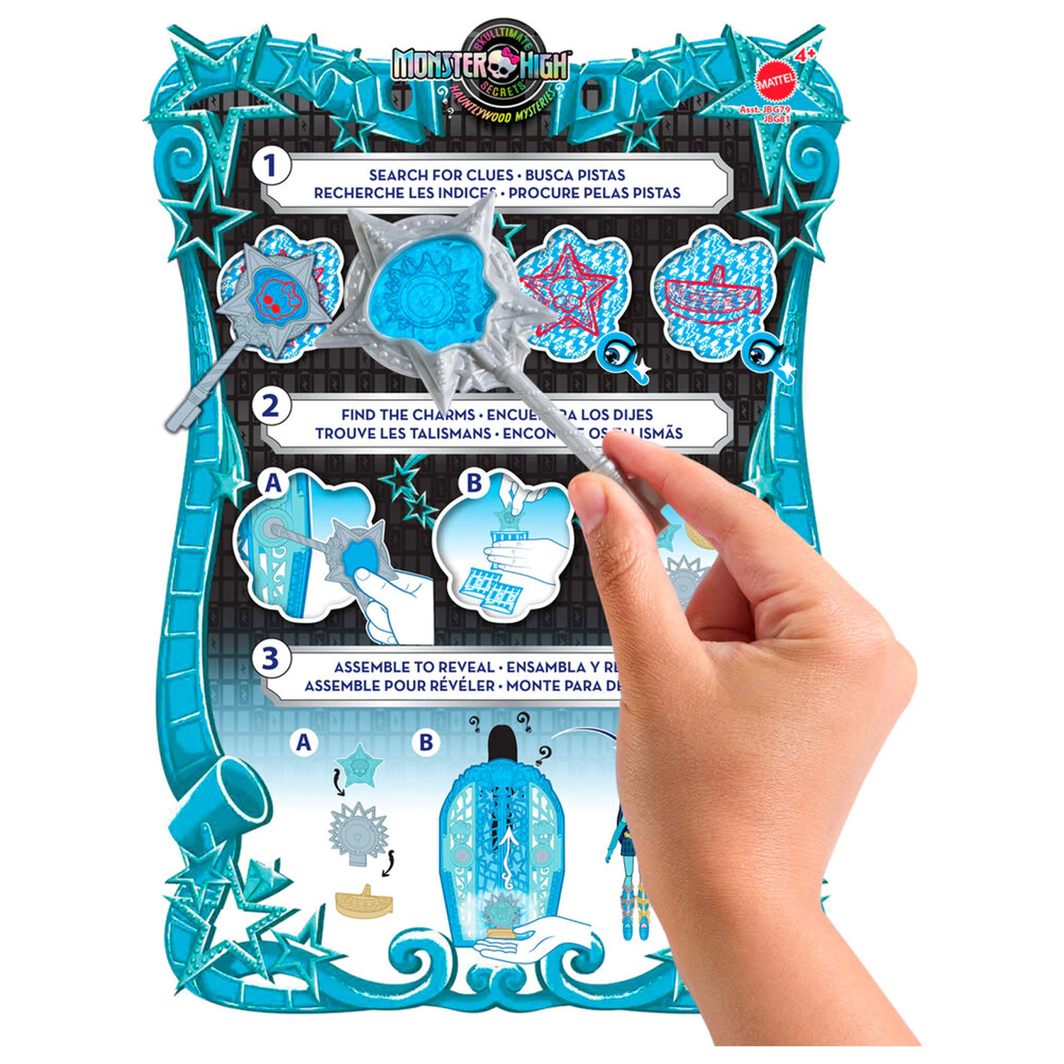 Monster High Skulltimate Secrets Hauntlywood Mysteries Frankie lutka fotografija proizvoda