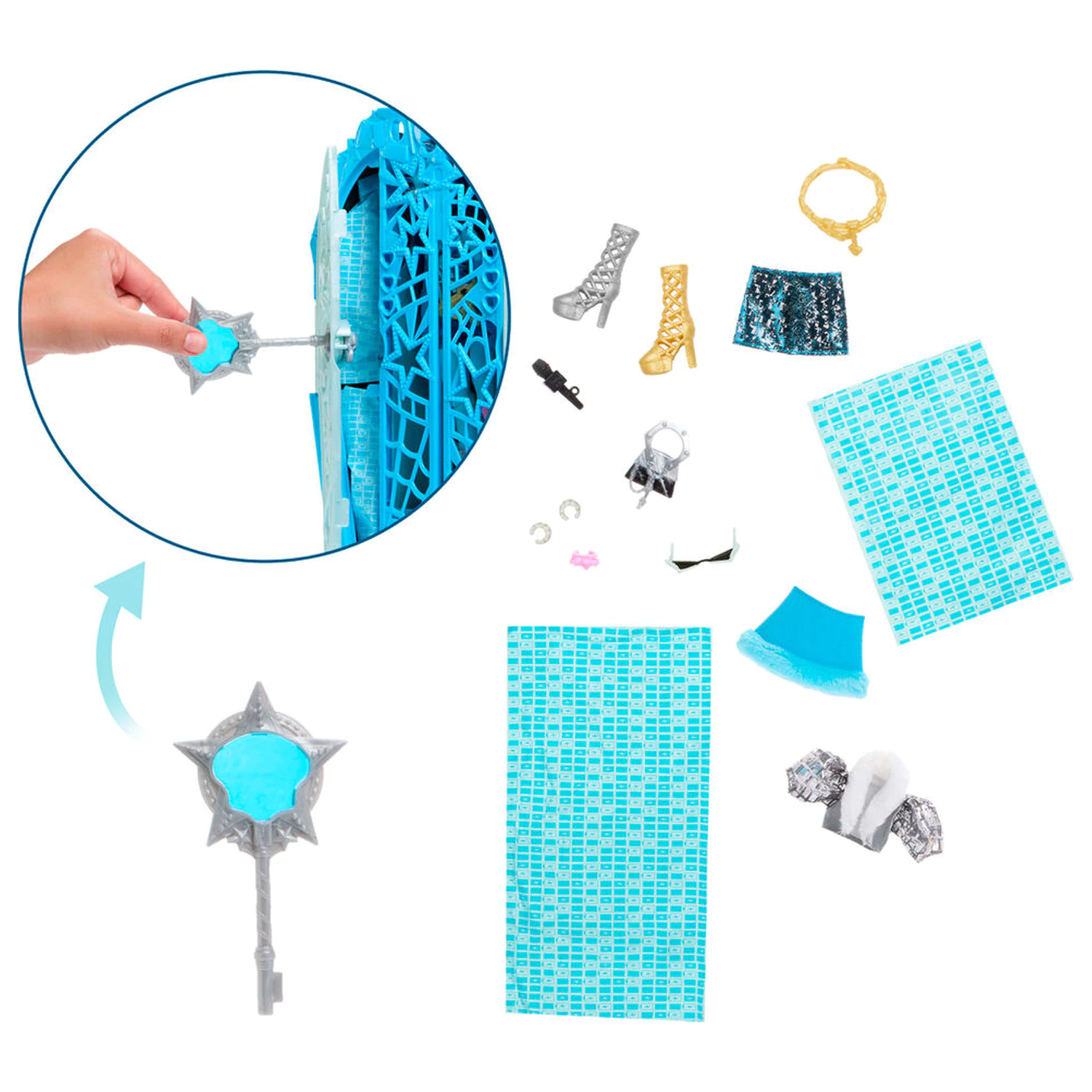 Monster High Skulltimate Secrets Hauntlywood Mysteries Frankie lutka fotografija proizvoda