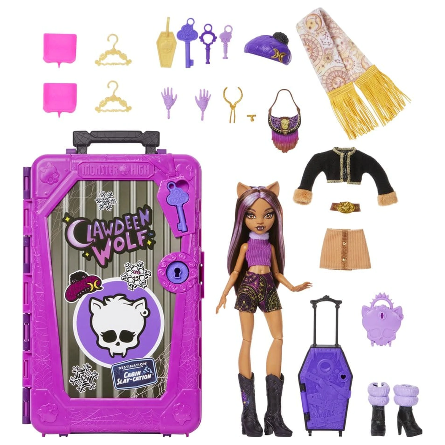 Monster High Skulltimate Secrets Lutka Clawdeen Wolf fotografija proizvoda