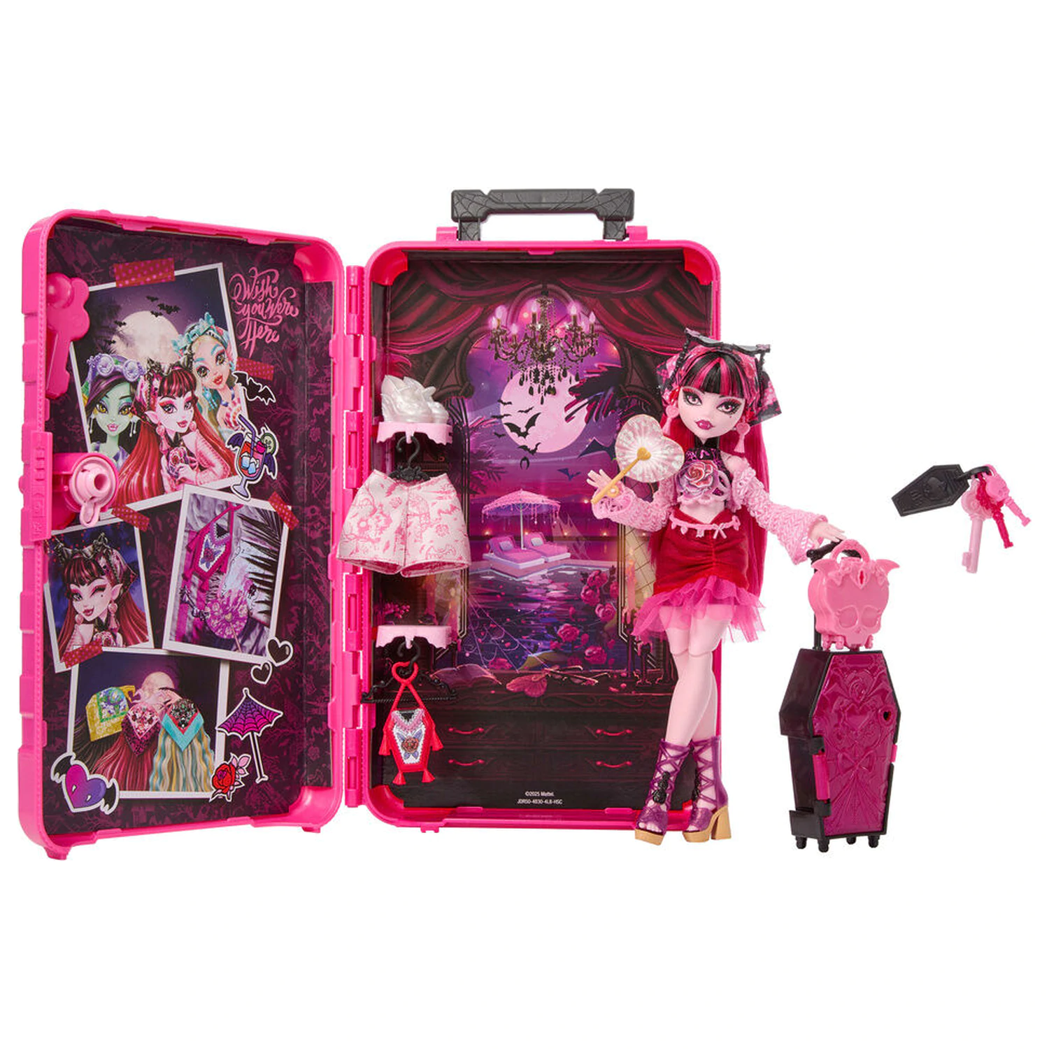 Monster High Skulltimate Secrets Serija 7 Draculaura lutka fotografija proizvoda