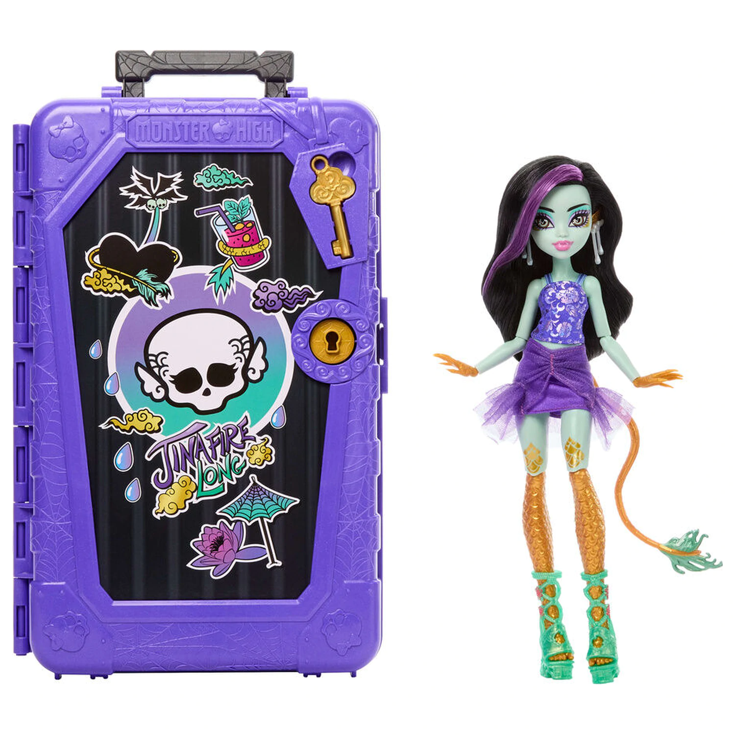 Monster High Skulltimate Secrets Series 7 Jinafire lutka fotografija proizvoda