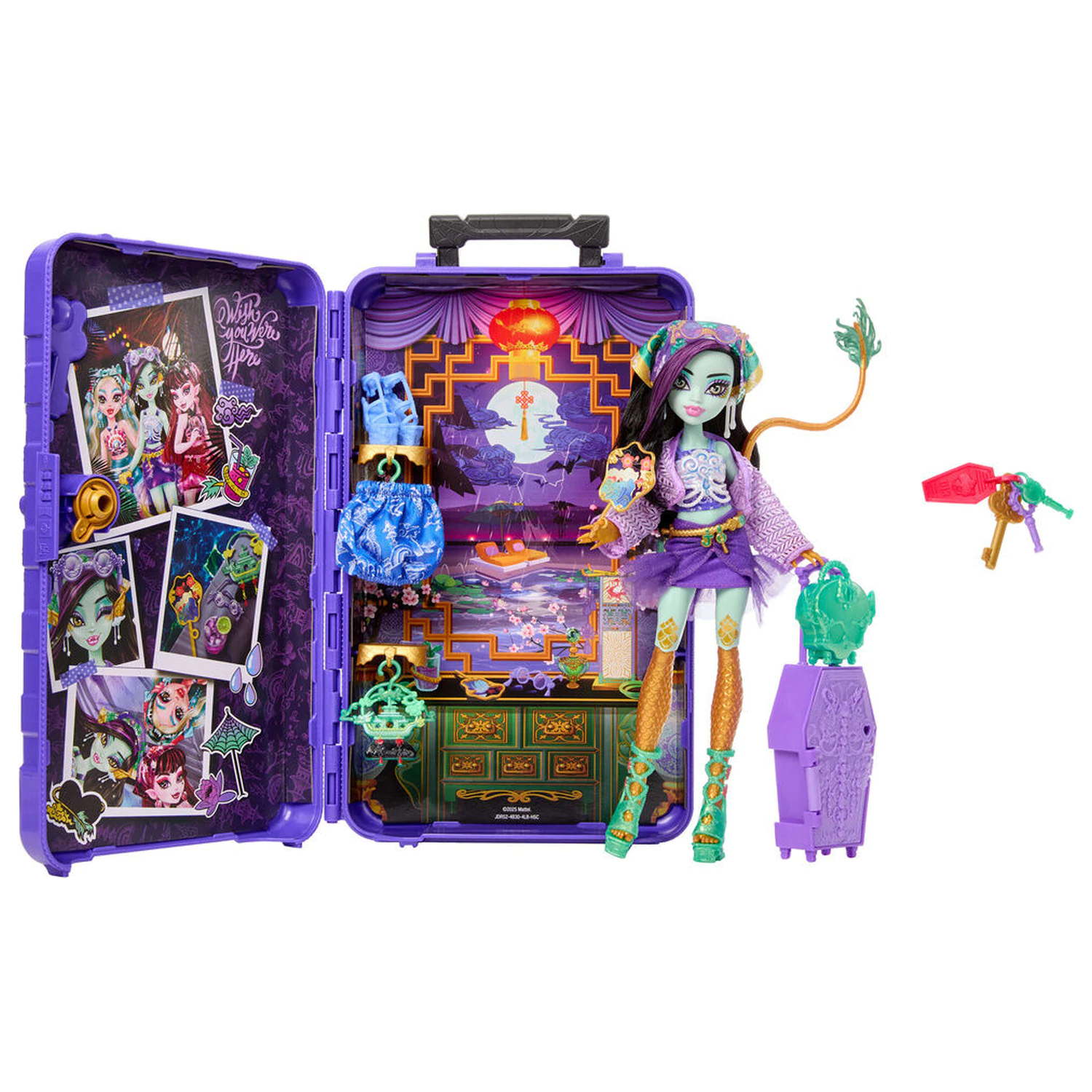 Monster High Skulltimate Secrets Series 7 Jinafire lutka fotografija proizvoda