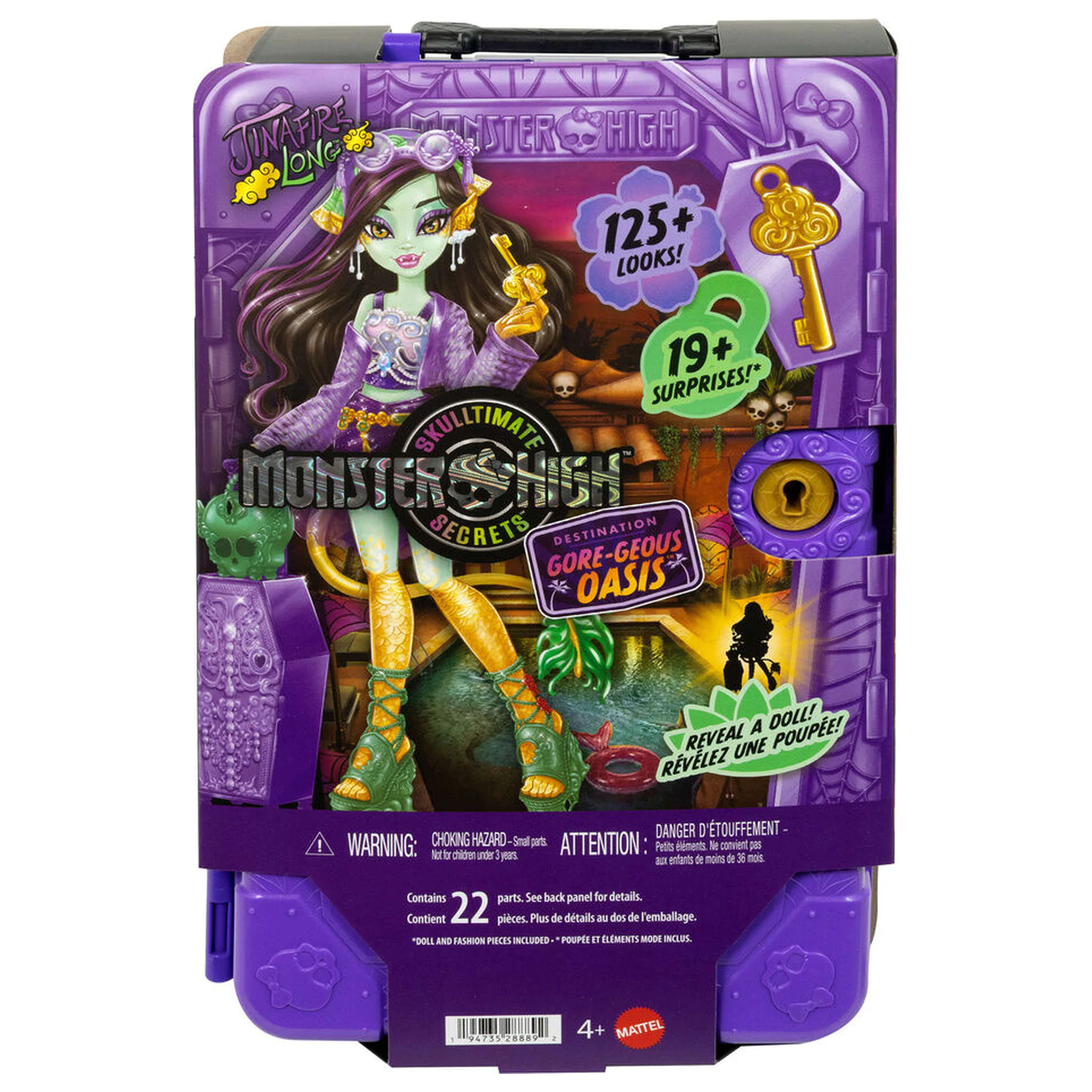 Monster High Skulltimate Secrets Series 7 Jinafire lutka fotografija proizvoda