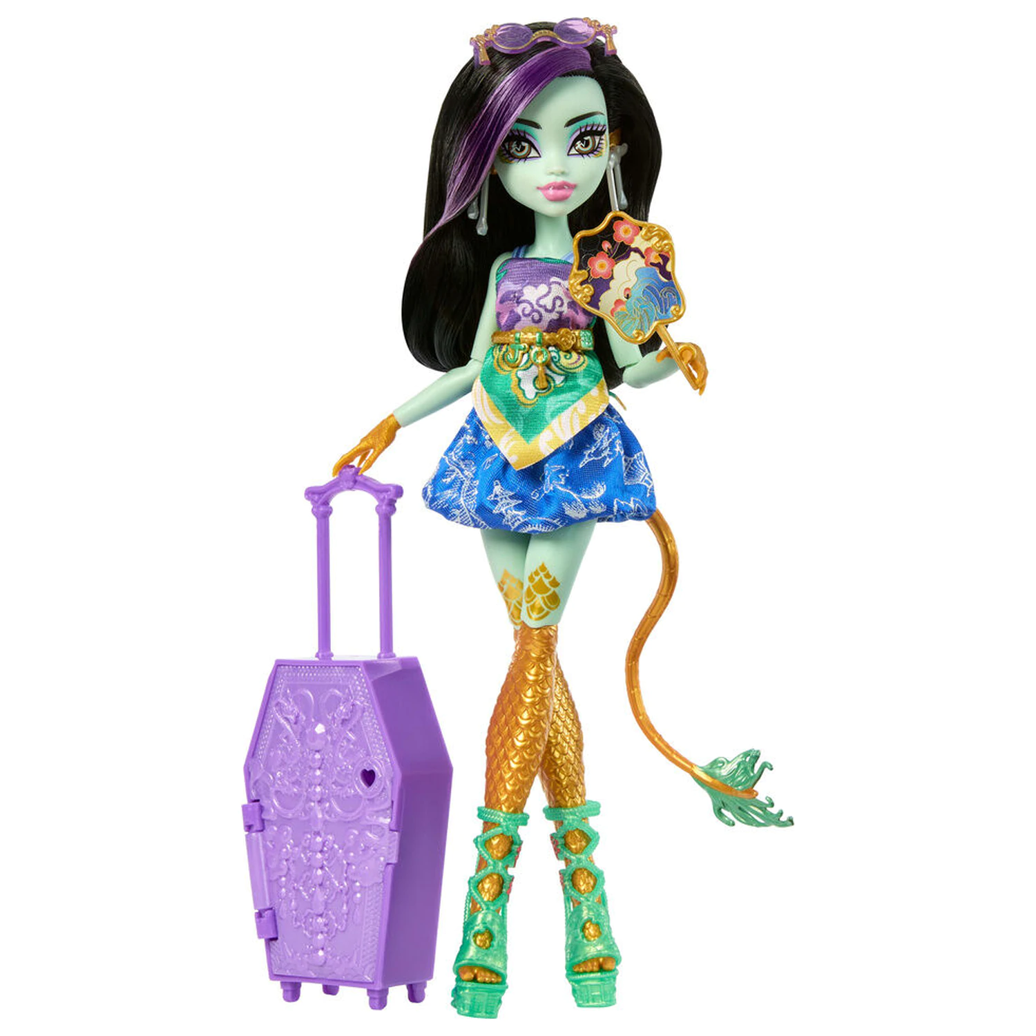 Monster High Skulltimate Secrets Series 7 Jinafire lutka fotografija proizvoda