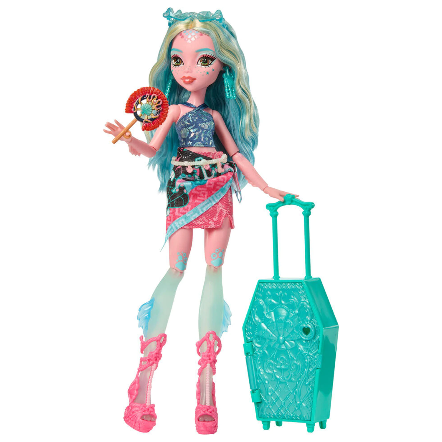 Monster High Skulltimate Secrets Series 7 Lagoona Blue lutka fotografija proizvoda