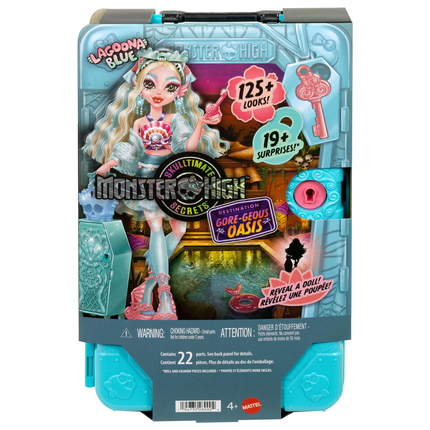 Monster High Skulltimate Secrets Series 7 Lagoona Blue lutka fotografija proizvoda