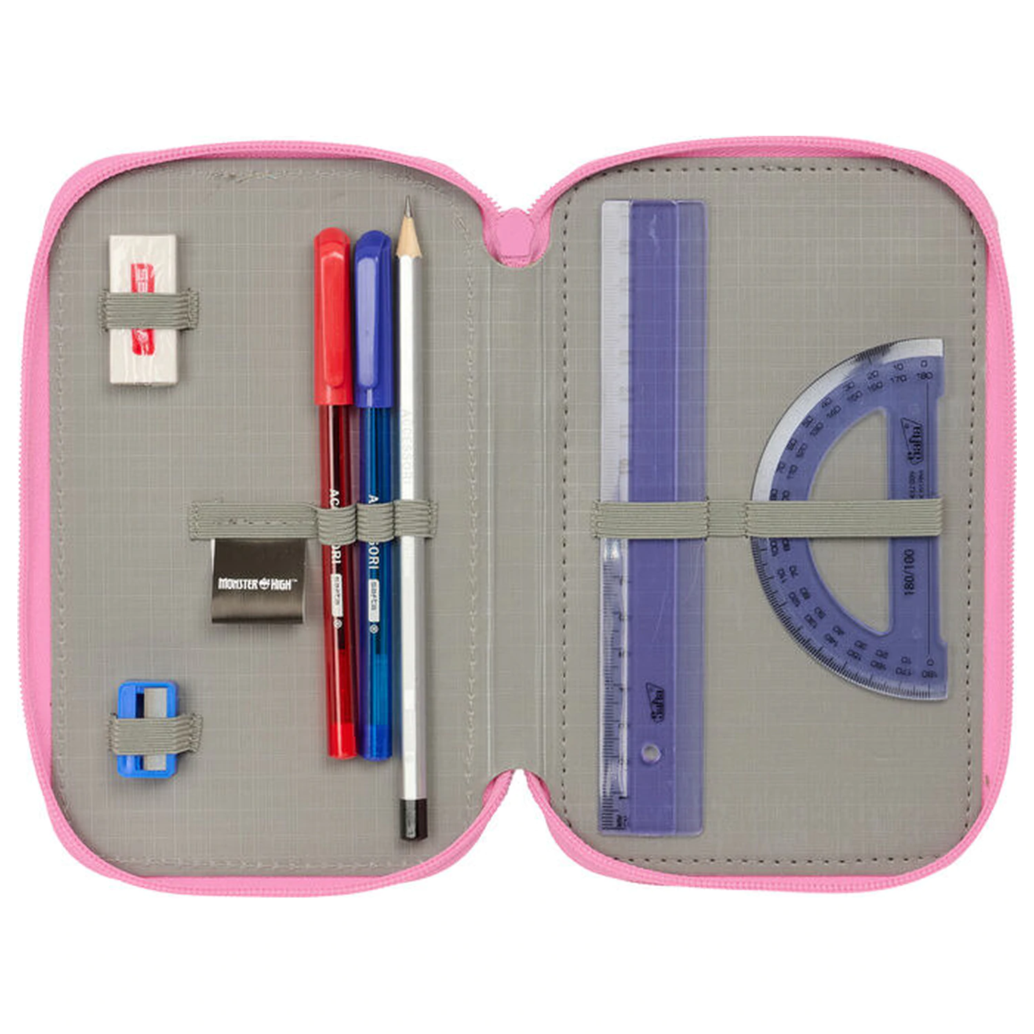 Monster High trostruka pernica, 37 dijelova fotografija proizvoda