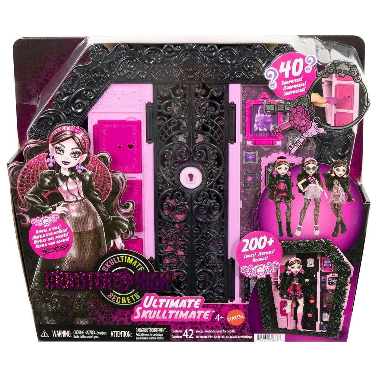 Monster High Ultimate Skulltimate Draculaura lutka i garderoba fotografija proizvoda