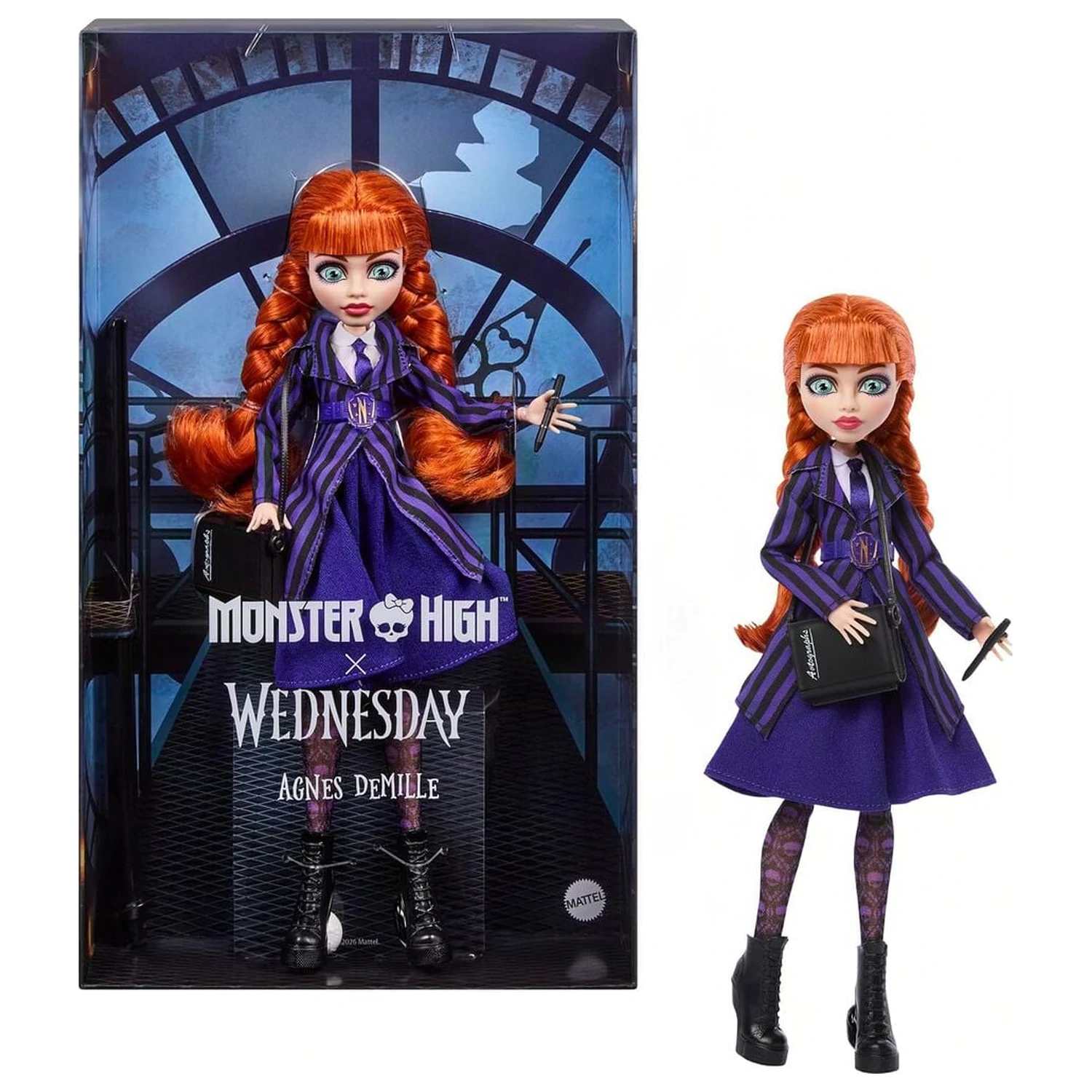 Monster High Wednesday Agnes lutka fotografija proizvoda