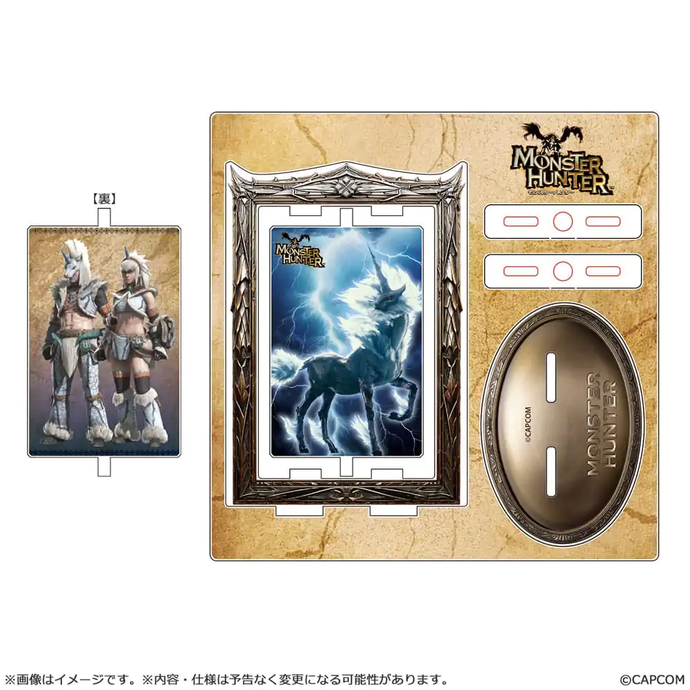 Monster Hunter Akrilni stalak Kirin Rotating 14 cm fotografija proizvoda