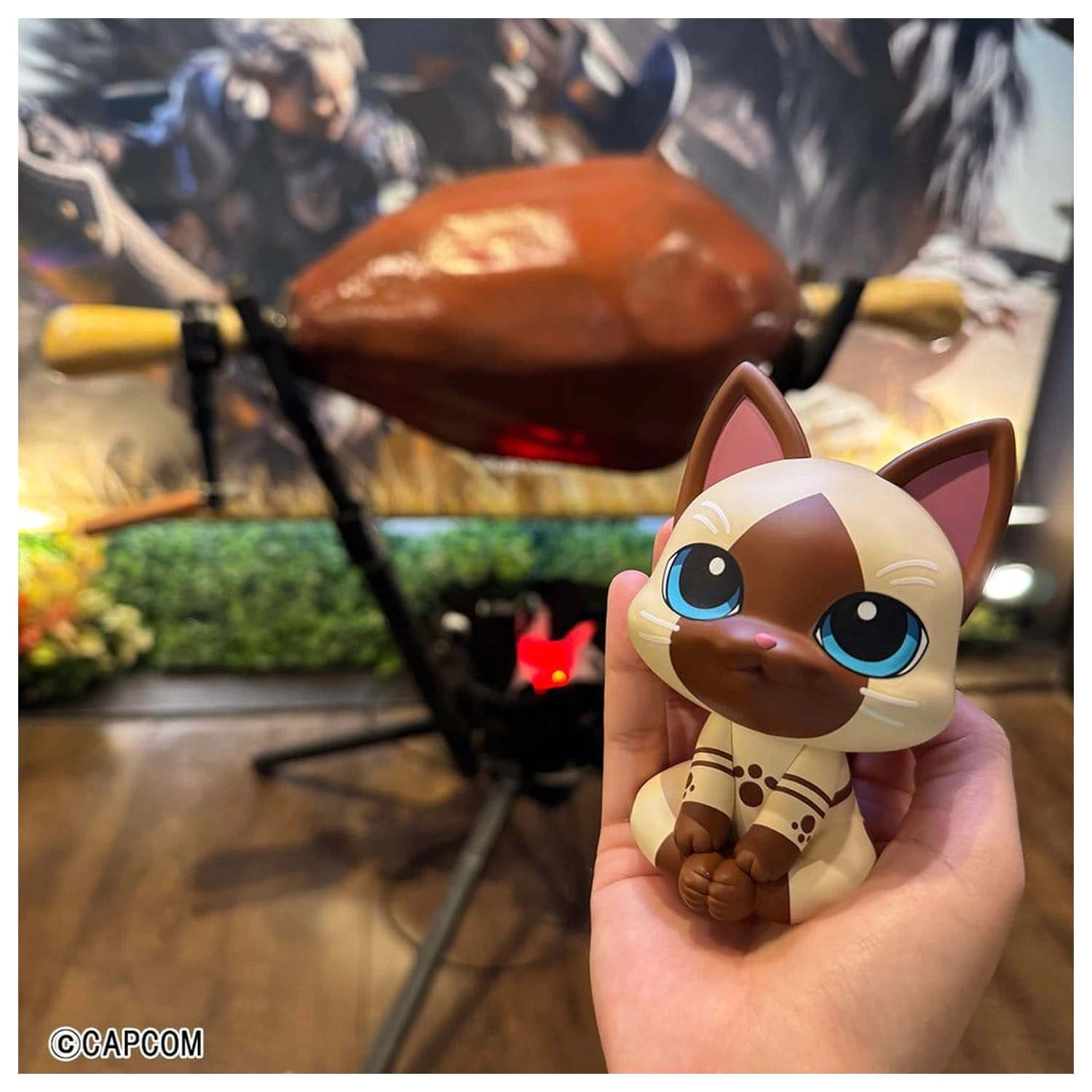 Monster Hunter Look Up PVC figura Airou 11 cm (s poklonom) fotografija proizvoda