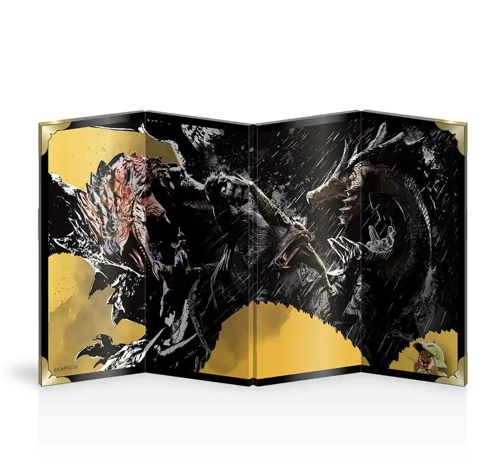 Monster Hunter Mini Sklopivi Zaslon Slikarstvo Tinta fotografija proizvoda