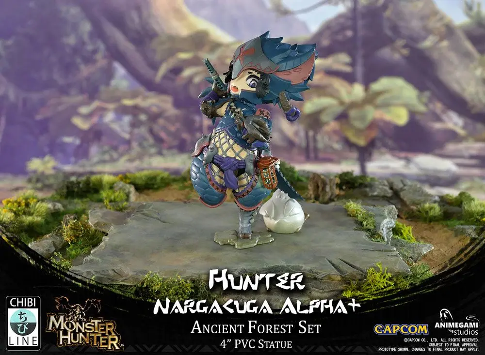 Monster Hunter PVC Kip Nargacuga Alpha+ 10 cm fotografija proizvoda