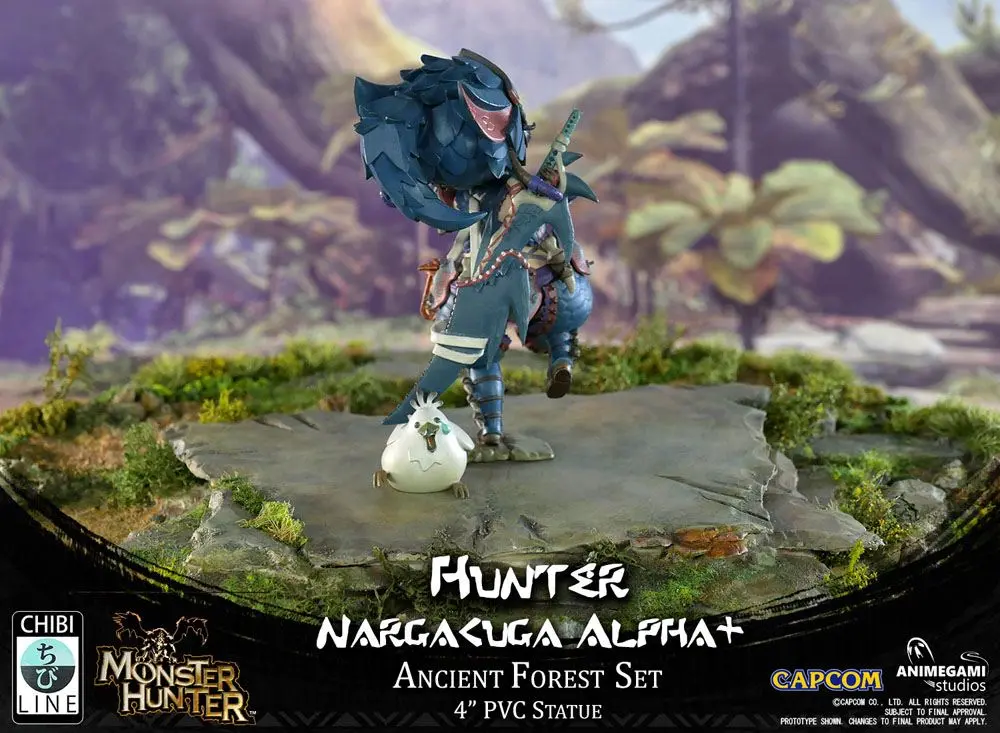 Monster Hunter PVC Kip Nargacuga Alpha+ 10 cm fotografija proizvoda