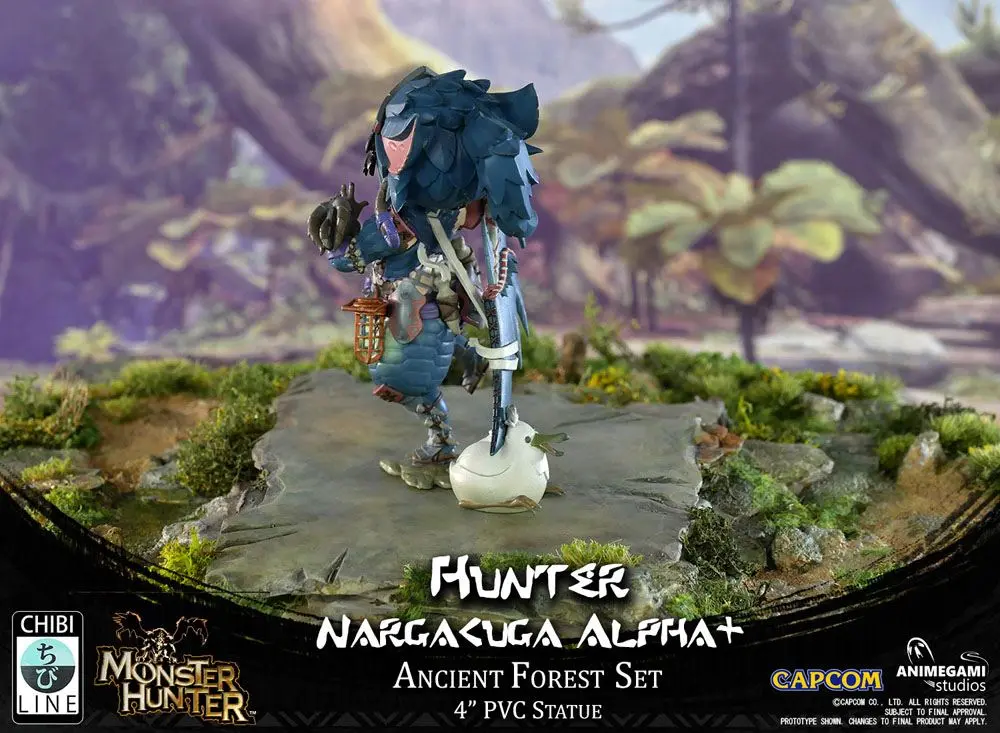 Monster Hunter PVC Kip Nargacuga Alpha+ 10 cm fotografija proizvoda