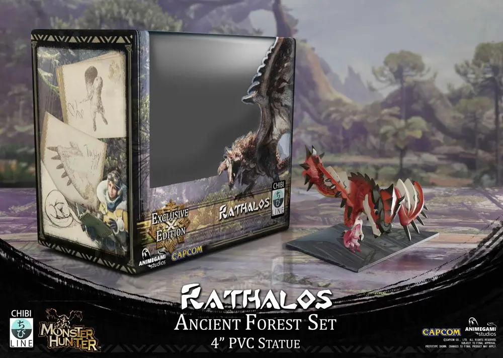 Monster Hunter PVC kip Rathalos Exclusive Edition 10 cm fotografija proizvoda