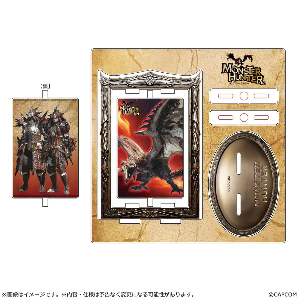 Monster Hunter Akrilni Stalak Rathalos Rotirajući 14 cm fotografija proizvoda