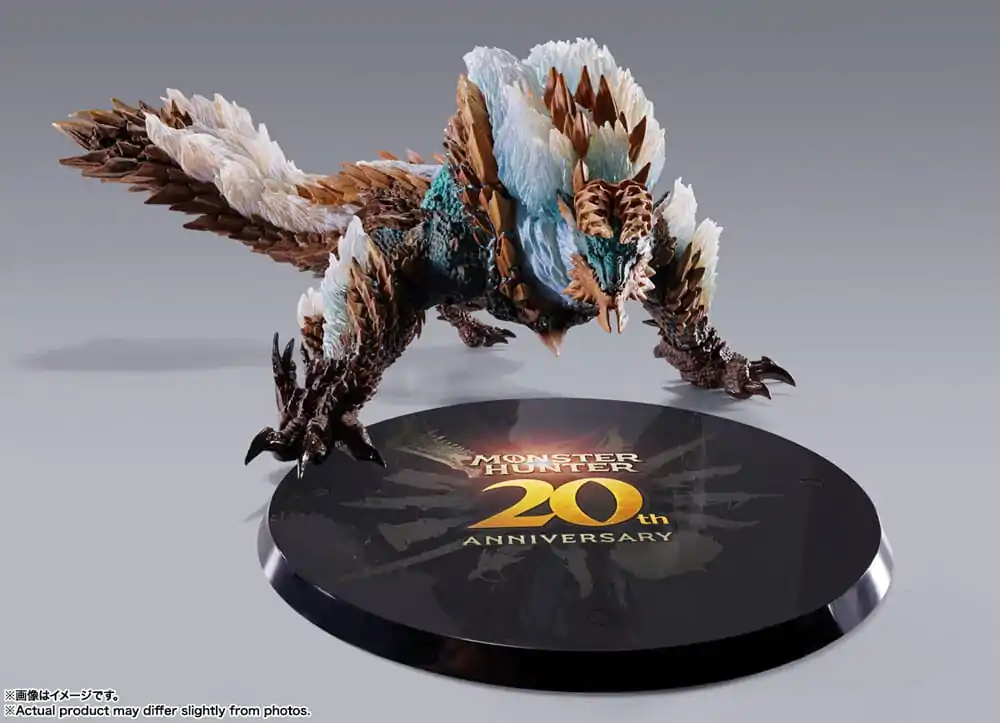 Monster Hunter S.H. MonsterArts akcijska figura Zinogre 20th Anniversary Edition 29 cm fotografija proizvoda