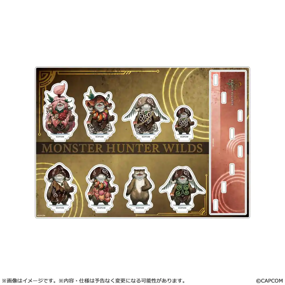 Monster Hunter Wilds Akrilni stalak Plumpeach Set 15 cm fotografija proizvoda