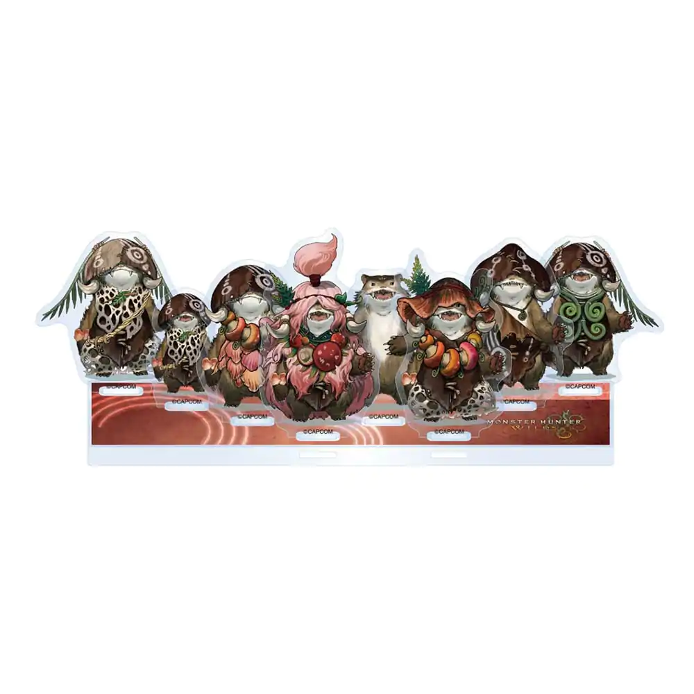 Monster Hunter Wilds Akrilni stalak Plumpeach Set 15 cm fotografija proizvoda