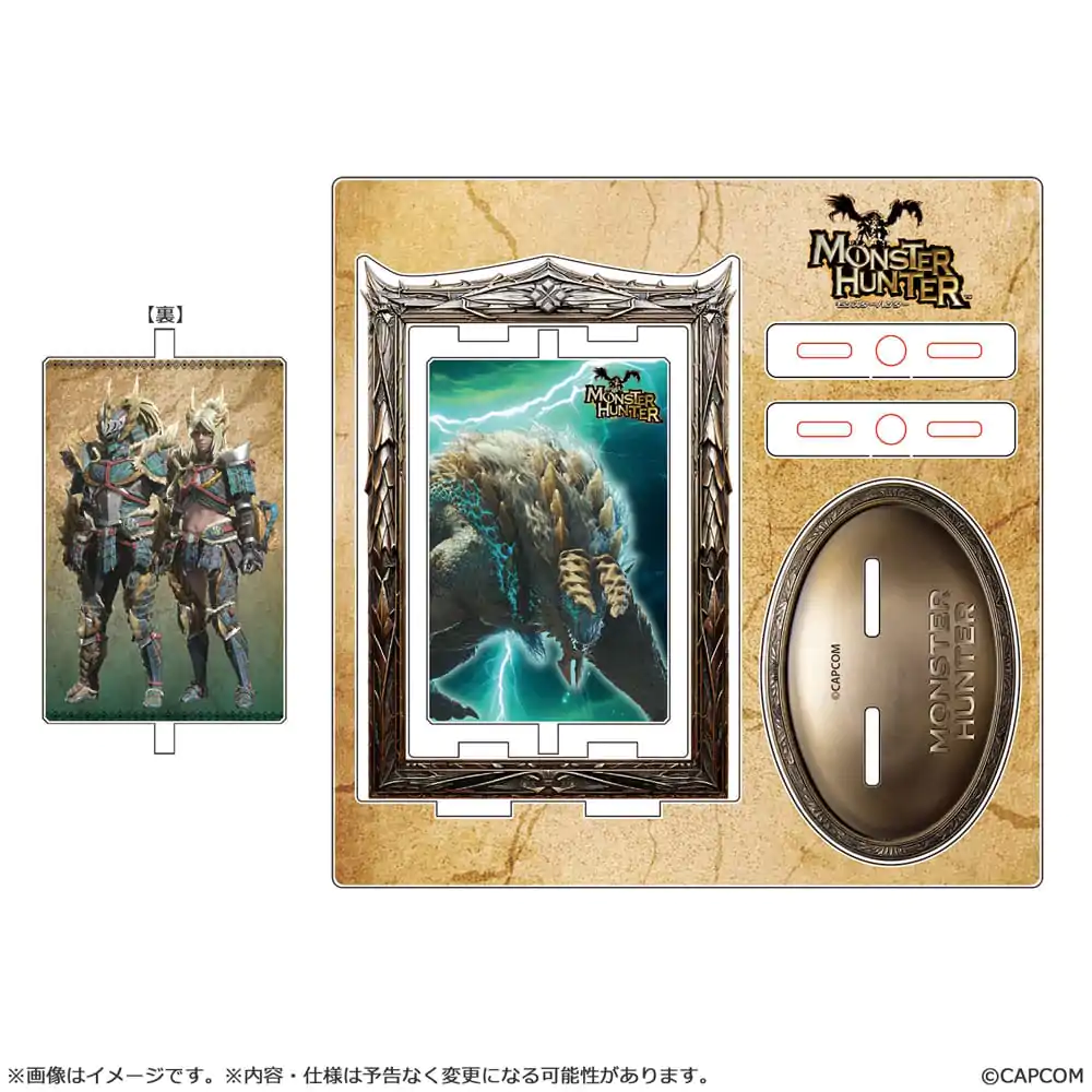 Monster Hunter Akrilni stalak Zinogre Rotirajući 14 cm fotografija proizvoda